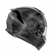 Casco Devil Carbon — Talla S, Negro brillante
